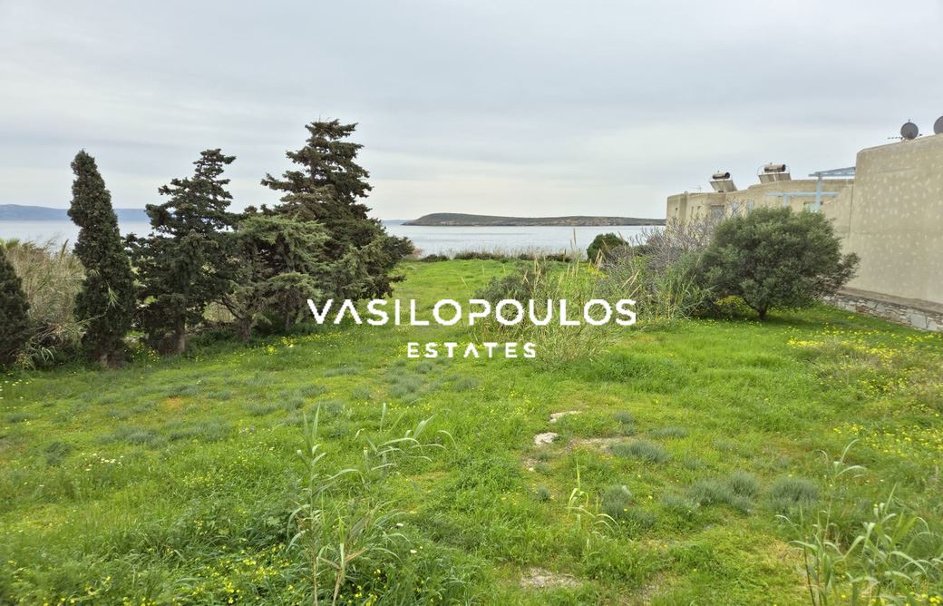 Πάρος Δρυός, οικόπεδο μπροστά στην θάλασσα. thumbnail